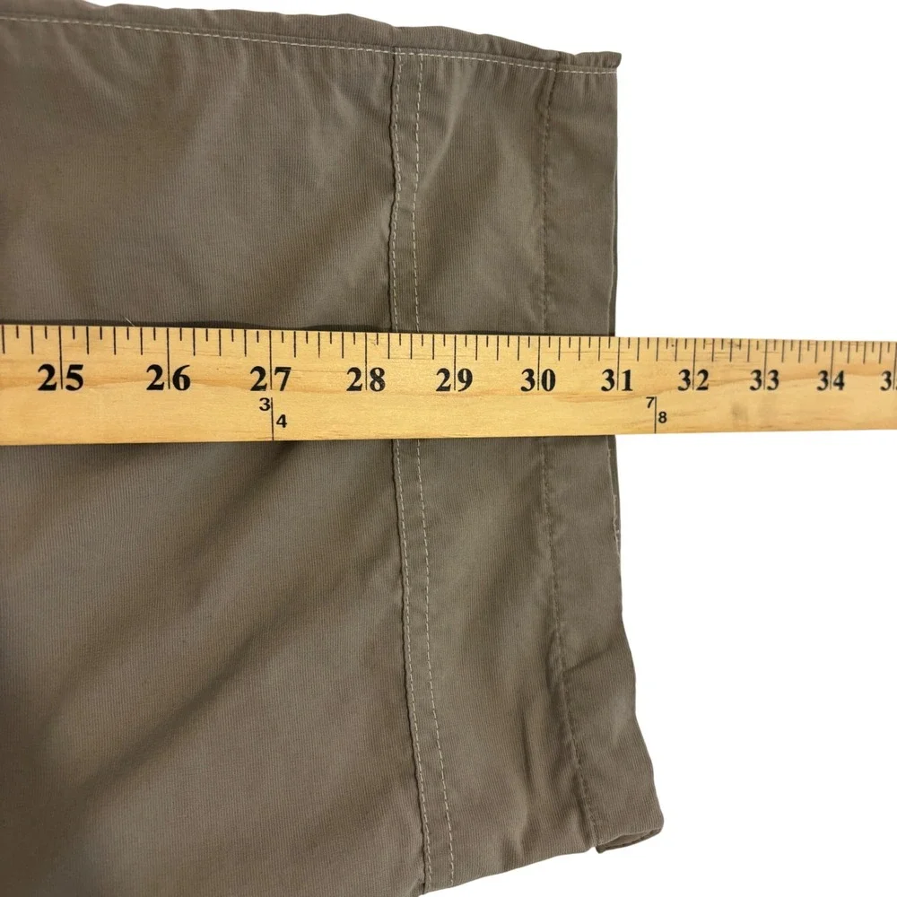 Kuhl Liberator Convertible Pants Mens 38x31 Khaki Tan Stealth Zip Off Hiking